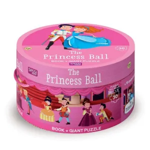 30 Piece Giant Puzzle & Book - The Princess Ball