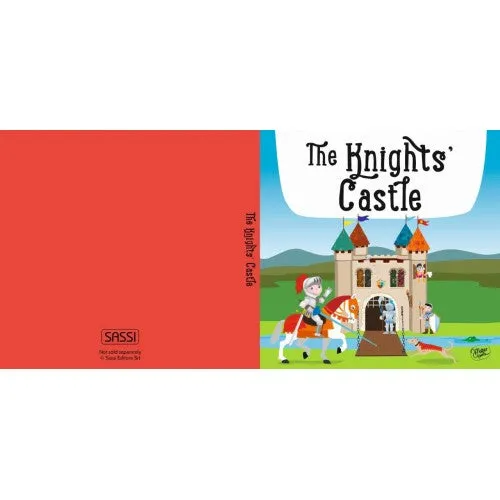 60 Piece Book & Giant Puzzle - The Knight's Castle