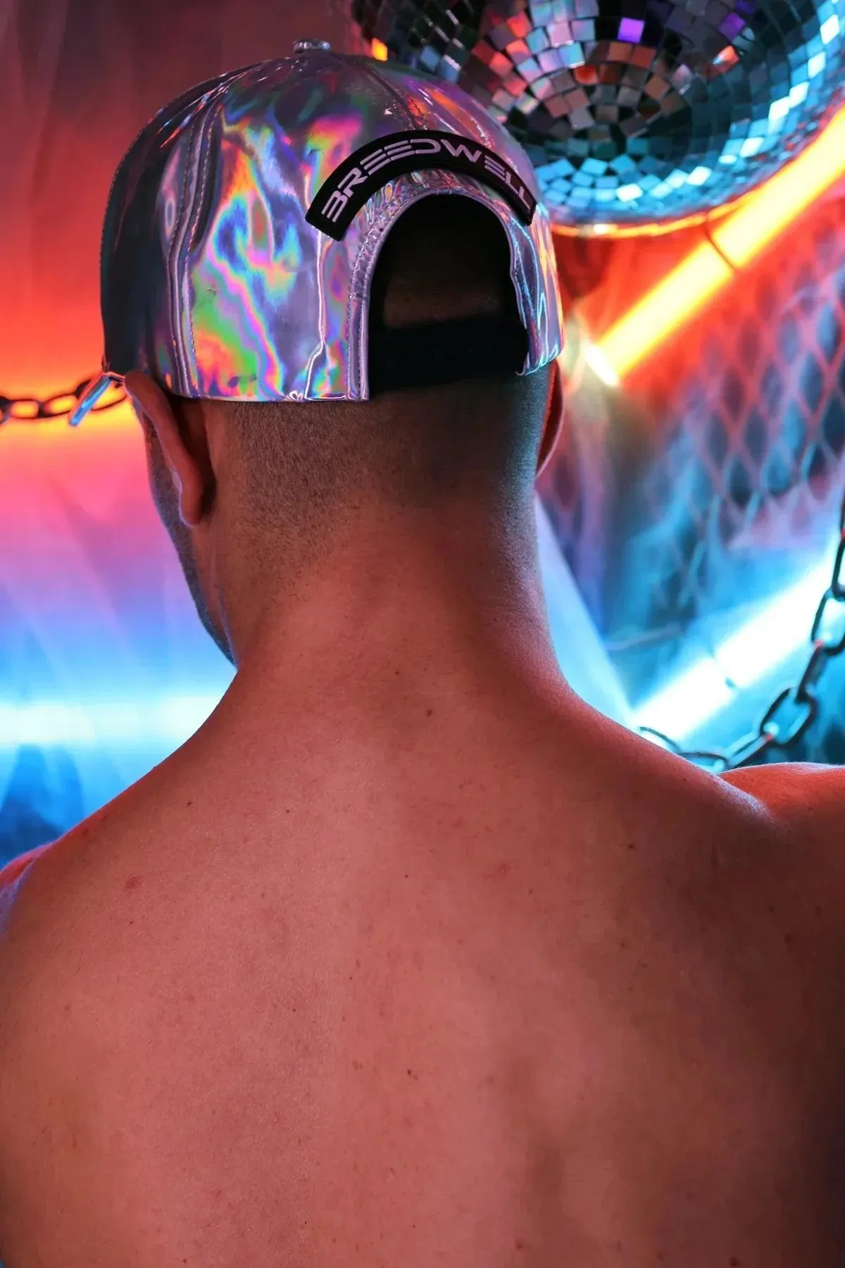 CYBER HOLO HAT - SILVER