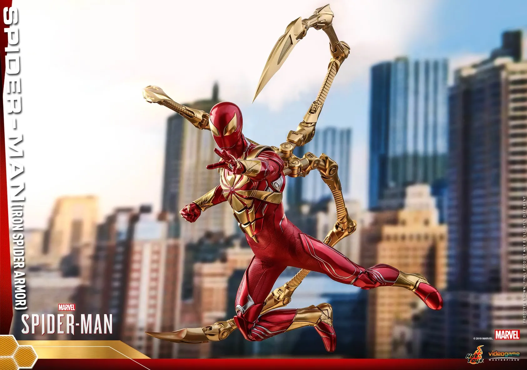 HOT TOYS MARVEL SPIDER-MAN (IRON SPIDER ARMOR) 1/6TH SCALE VGM38