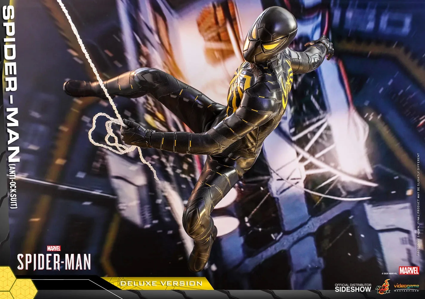 HOT TOYS MARVEL SPIDER-MAN SPIDER-MAN (ANTI-OCK SUIT) (DELUXE VERSION) 1/6 VGM45