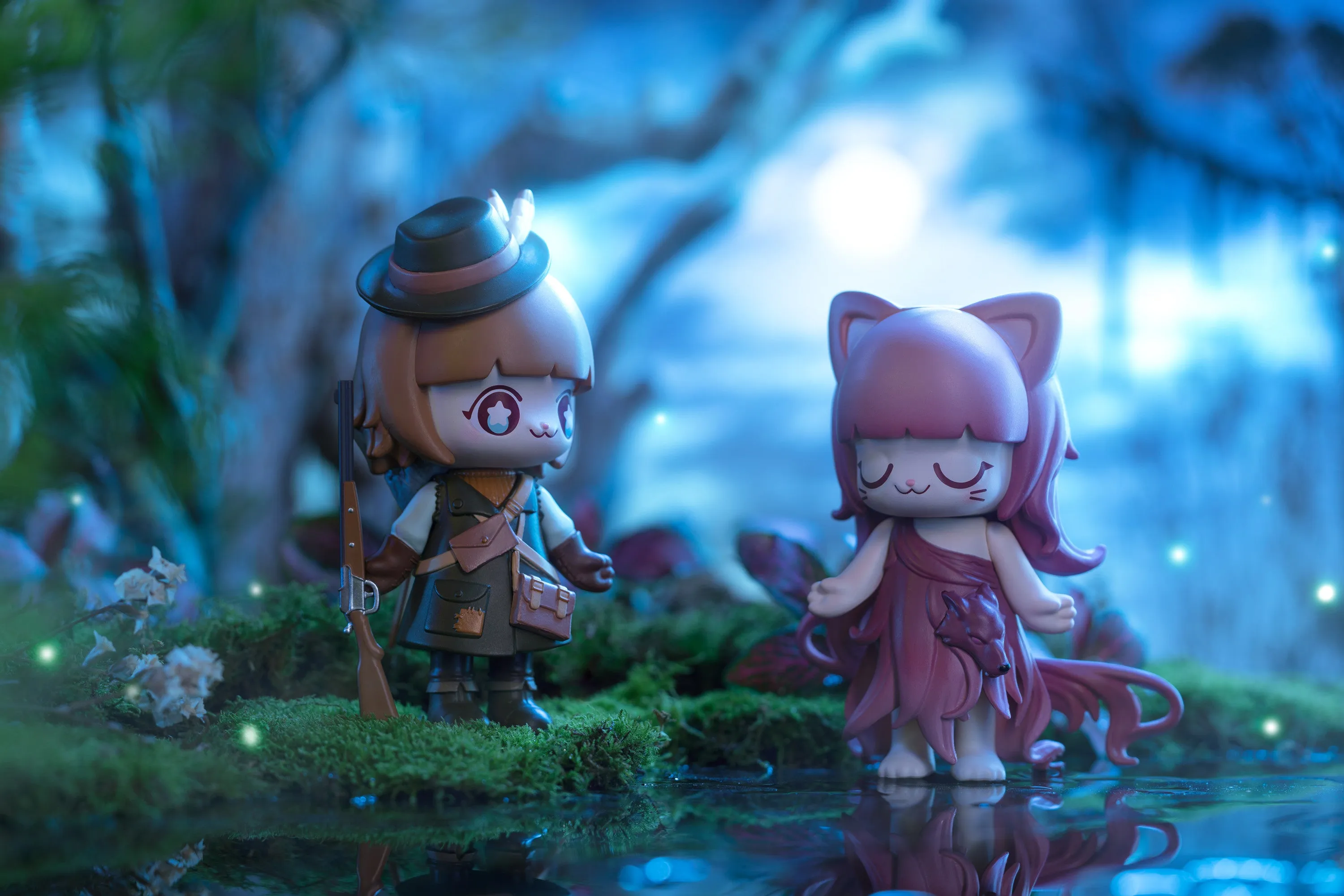 Kimmy & Miki Werewolf by 52TOYS