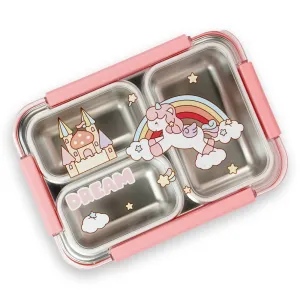 Princess Magic Pink Stainless Steel Kids Lunch Box