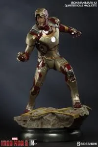 Sideshow Collectibles - Marvel Quarter Scale Maquette - Iron Man Mark 42